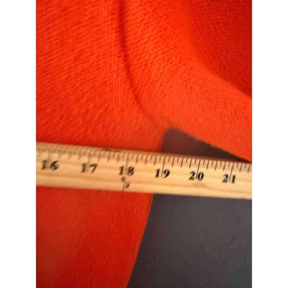 Vintage‎ 70s Pepster Hall Orange Black Cheerleader Sweater Pleated Skirt Set WLS